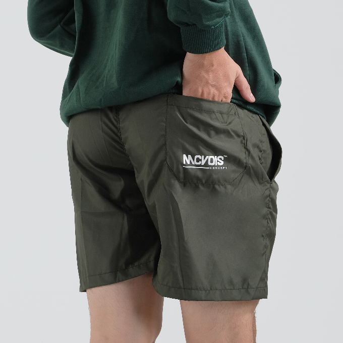 Mcvois Boardshort Celana Pendek Pria Army Premium Distro