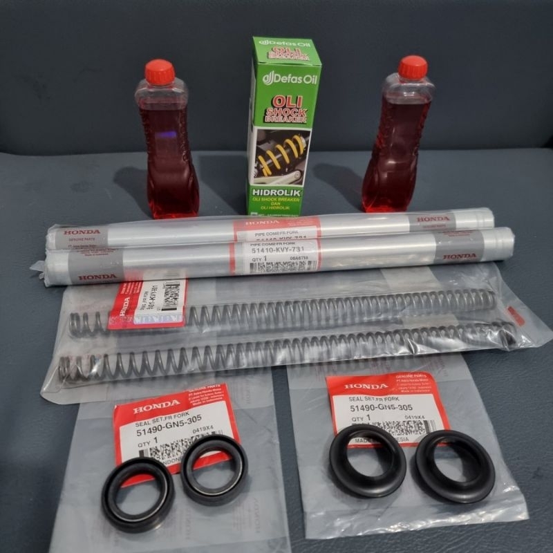PAKET AS SHOCK SOK BEAT DEPAN SET PER BEAT CARBU VARIO 110 SCOPYKVB KVY