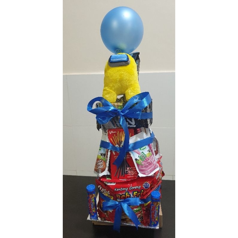 

SNACK TOWER AMONGUS//SNACK ULTAH//KUE SNACK TOWER