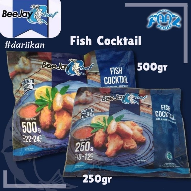 

Fish Cocktail Beejay Chef (Fillet Ikan, Naget Ikan, Fish Nugget)