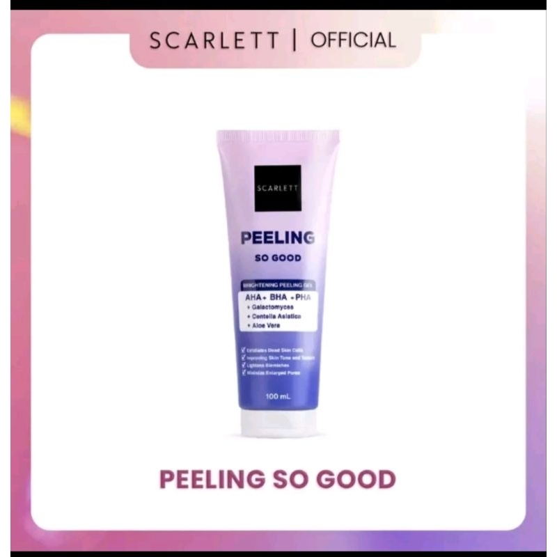 [Share in jar] Scarlett peeling gel