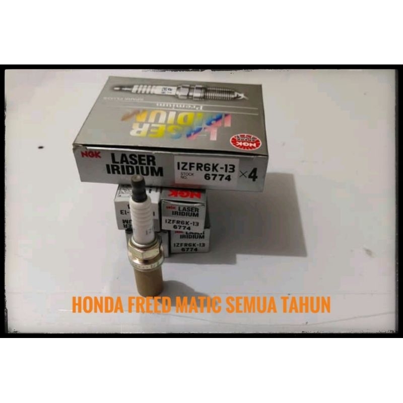 Iridium Busi Honda Freed Busi Laser Iridium IZFR6K-13 Honda Freed Original 1pc