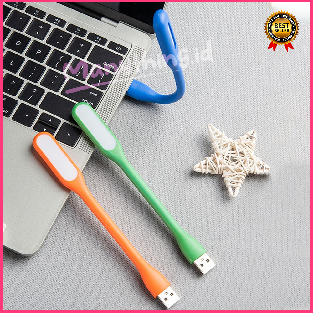 MANYTHING - USB LED Lamp / Lampu Sikat Gigi emergency lamps light portable belajar baca laptop powerbank