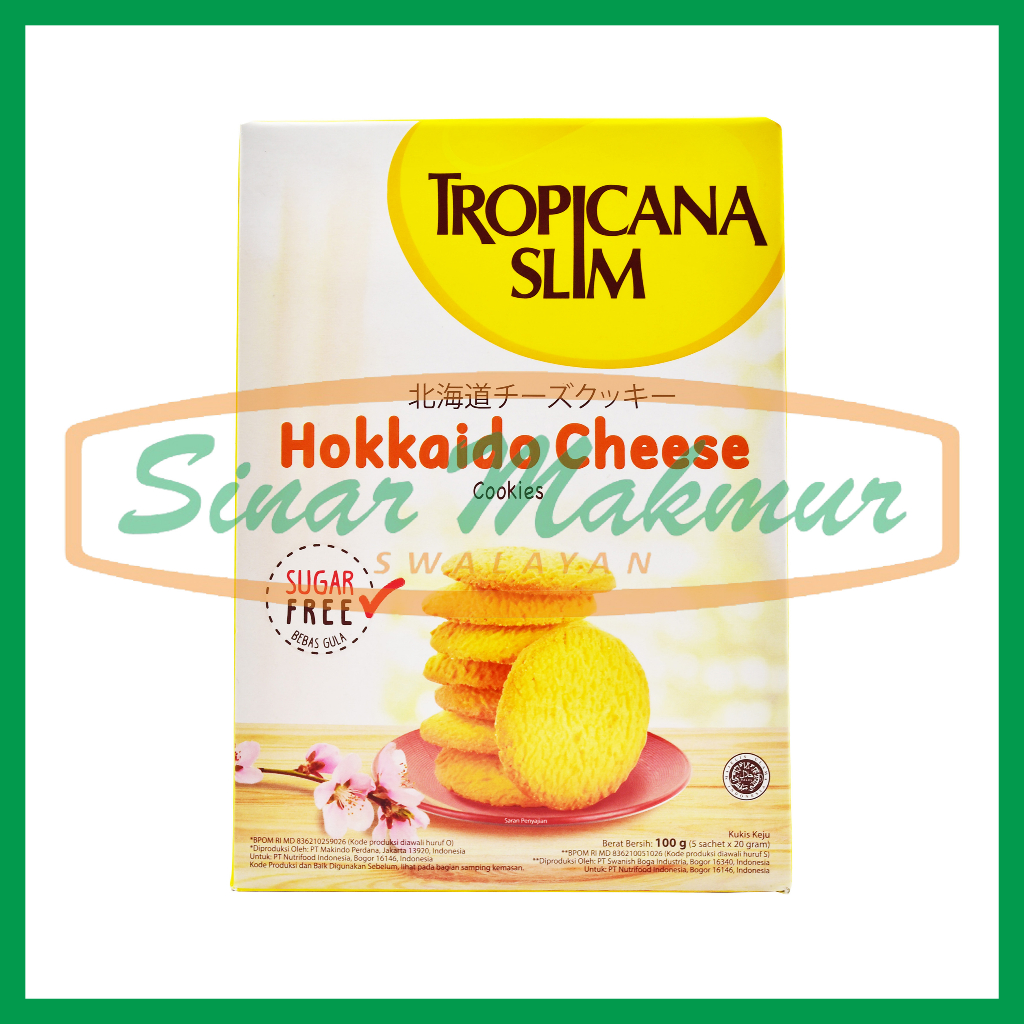 

Tropicana Slim Hokkaido Cheese Cookies 100gr