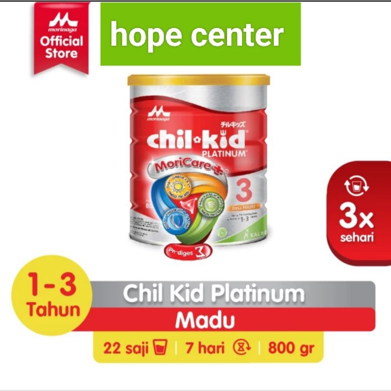 Chilkid Platinum 800 gram Madu Ed 17 Nov 2024 ya / 2x400 / 4x200 /chil kid kaleng Honey 800gram / su