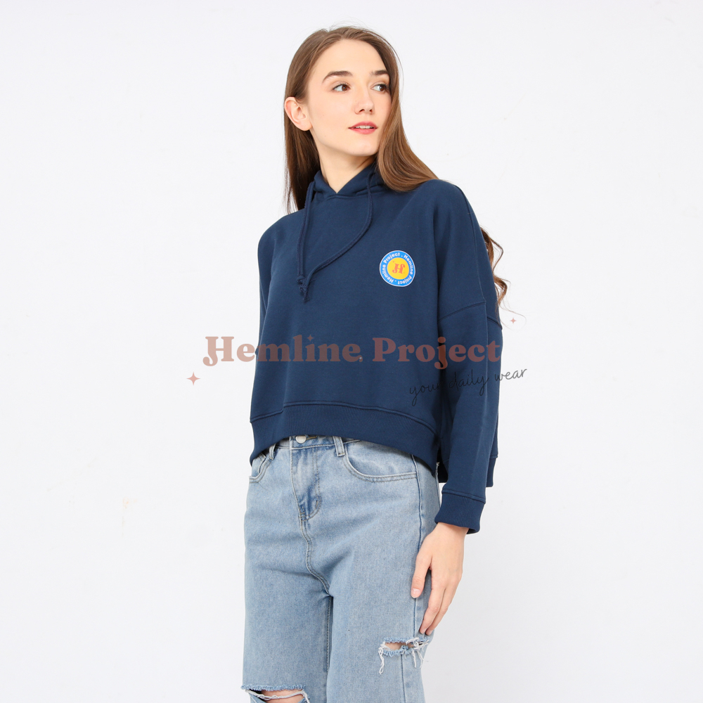 ILAYA Crop Sweater by Hemline Project