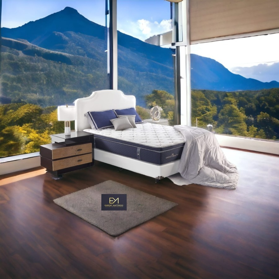 Full Set Kasur Springbed Orthopedic Elite Infinity Healthy