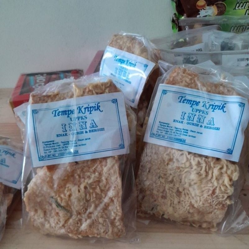 

keripik tempe renyah dan gurih