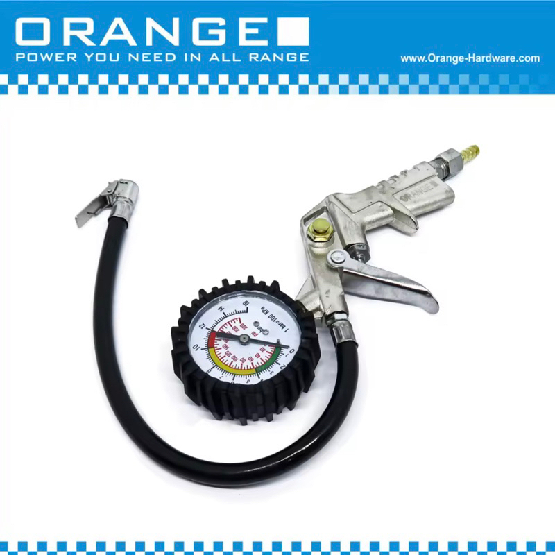 ORANGE Alat Isi Pompa Angin | Tire Inflator Inflating Gun TG-03