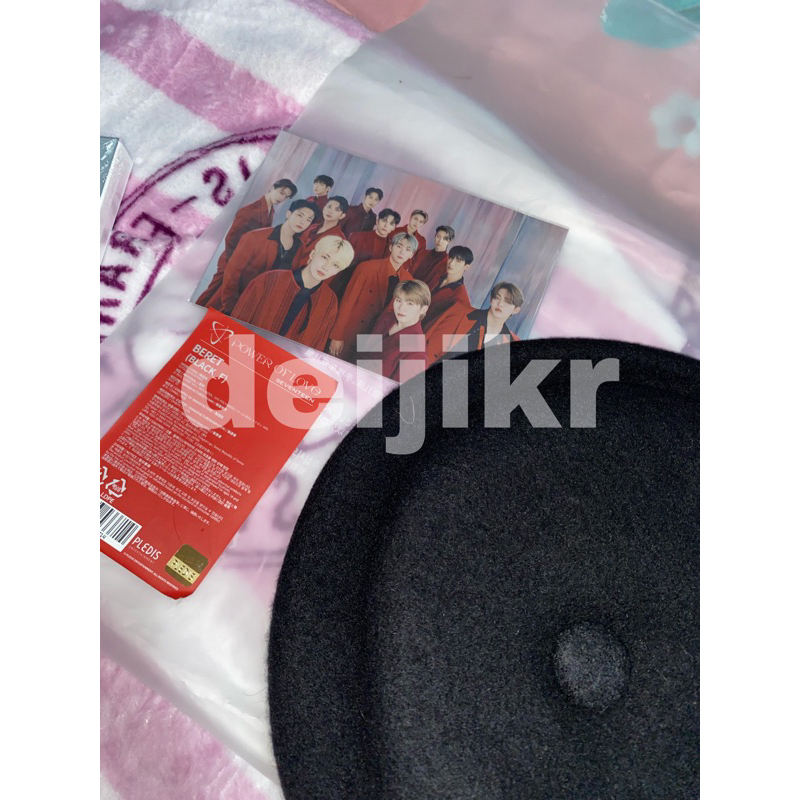 BERET OFFICIAL MERCH SEVENTEEN POWER OF LOVE