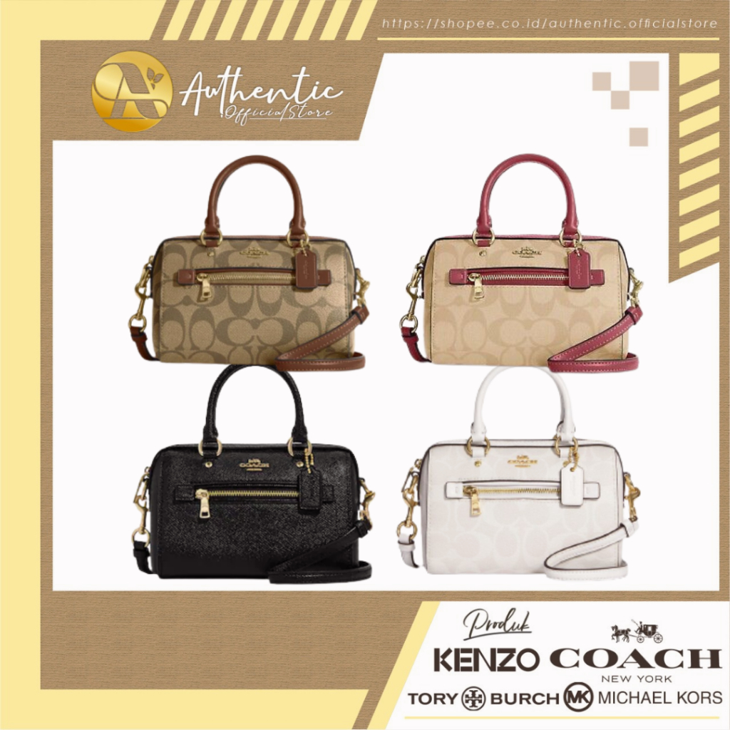 C9947 Coach Women Bag Mini Rowan Crossbody In Signature Canvas Crossbody Slingbag