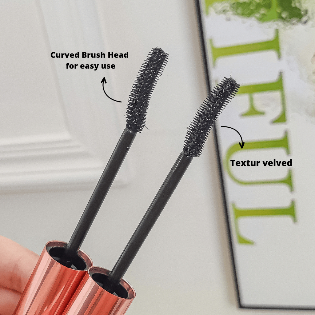 SIMOLLA  Mascara Volum &amp; Lengthening Waterproof /Maskara Badai Tahan Air Dan Tahan Lama 36 Jam