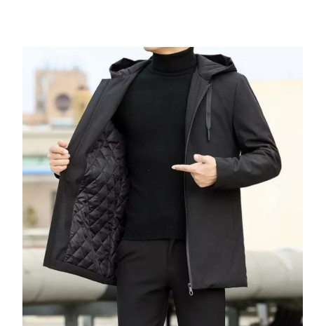 long coat pria tebal / mantel jaket pria terbaru / long coat pria terbaru / mantel jaket pria tebal 