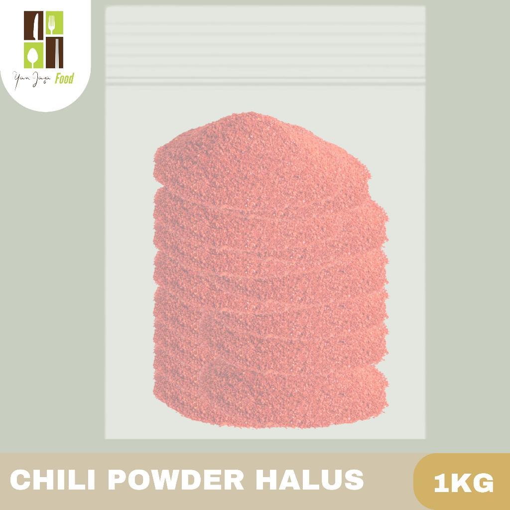 Chili Powder /Bubuk Cabe Halus/ Bubuk Cabai Merah Kemasan Re-pack 1 kg