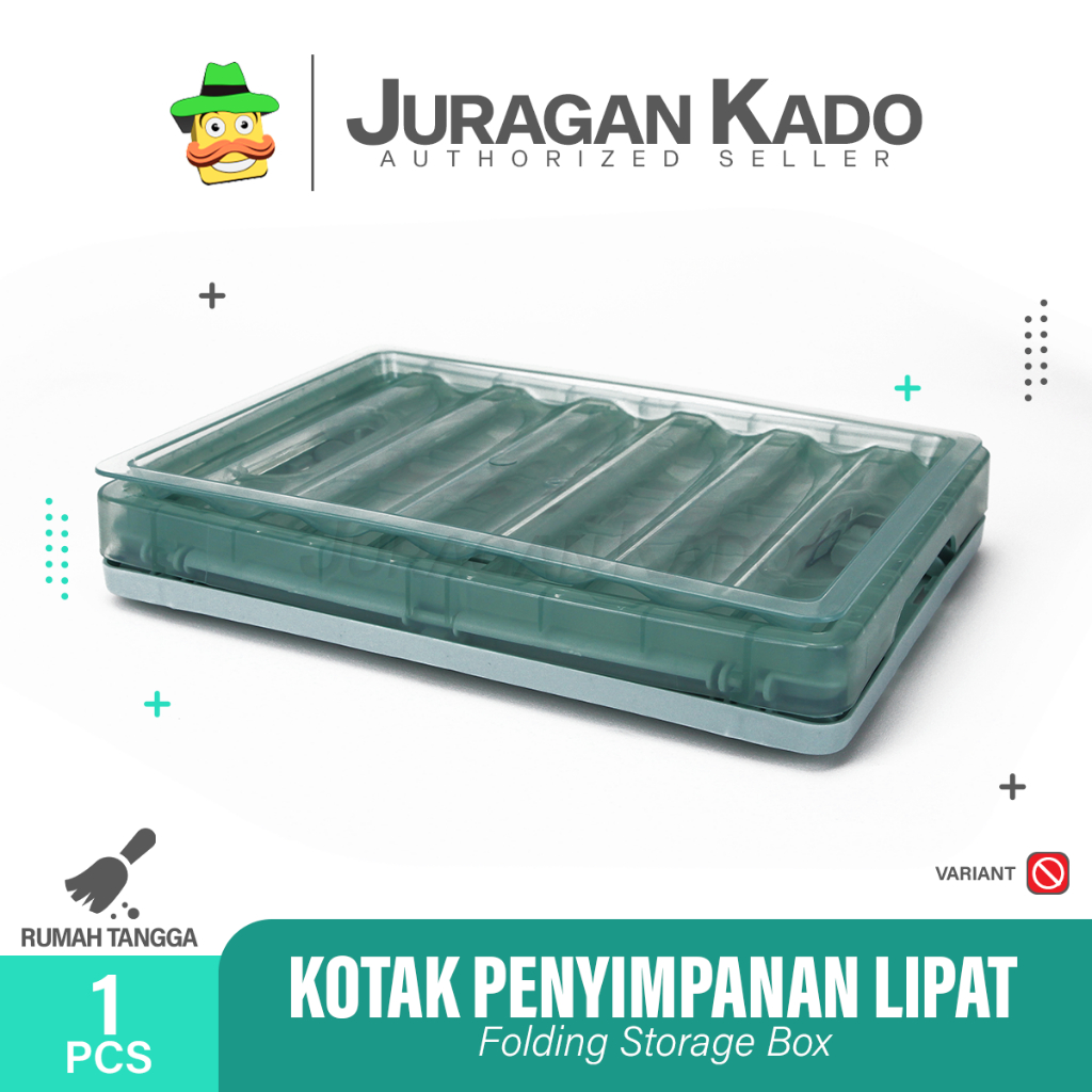 Storage Organizer Small Rak Kotak Lipat Penyimpanan Serbaguna Keranjang Plastik Lipat Mini Multifungsi