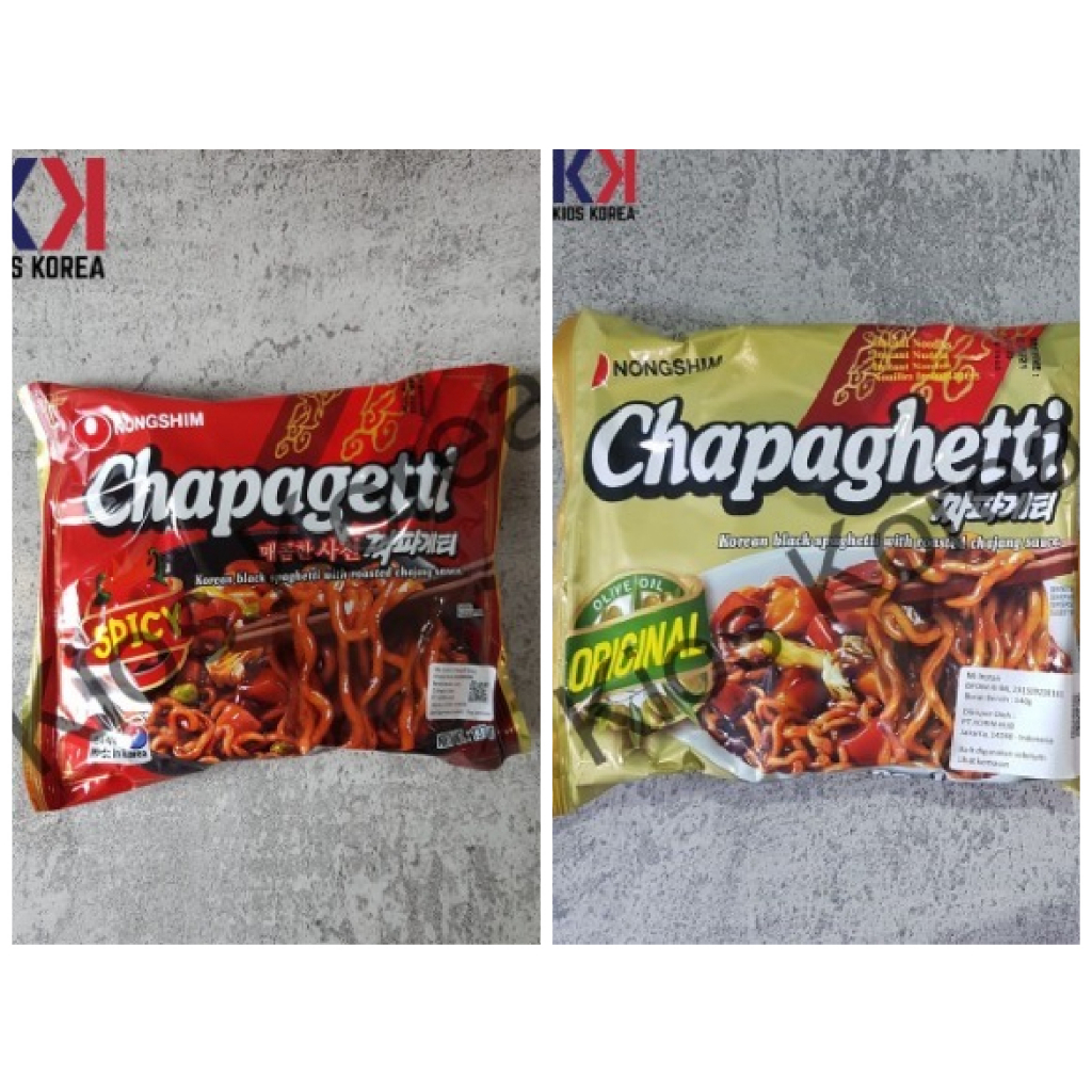 

NONGSHIM Chapagetti / Chapagetti Spicy Parasite - Jjajangmyeon Ramyeon Mie Instant Made in Korea / HALAL / Chapagetti Halal