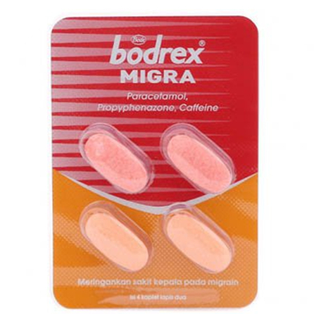 BODREX MIGRA 1 STRIP ISI 4 TABLET