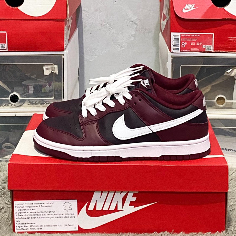 NIKE DUNK LOW DARK BEETROOT *100% Original