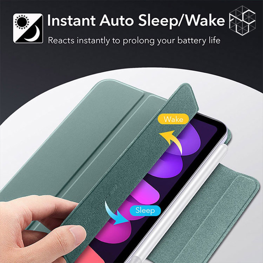 PU Leather Magnetic iPad Case with Magnetic Clasp for iPad Mini 6 / iPad Gen 10 10.9&quot; / iPad Air 5 10.9&quot; / iPad Air 6 11&quot; / iPad Pro 11&quot; 2021 / iPad Pro 11&quot; 2024