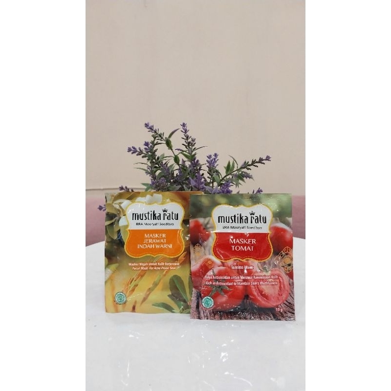 MUSTIKA RATU MASKER JERAWAT/ MUSTIKA RATU MASKER TOMAT