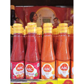 

Saus Saos Sambal Botol Asli ABC 135ml Cabai Asli Pedas