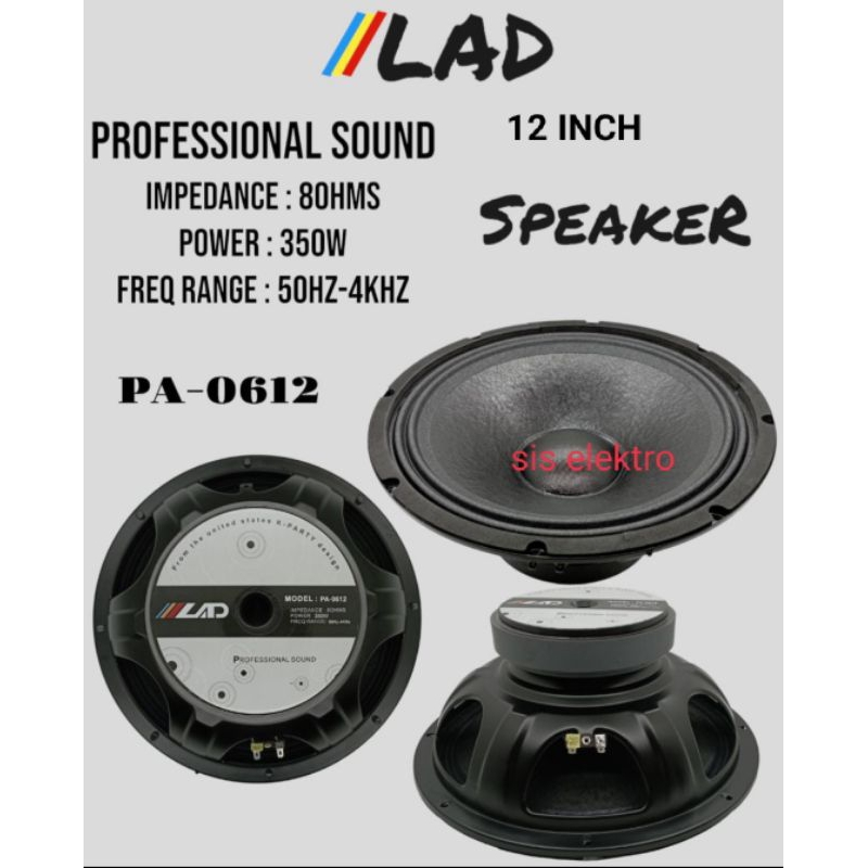 Speaker LAD 12 Inch PA0612