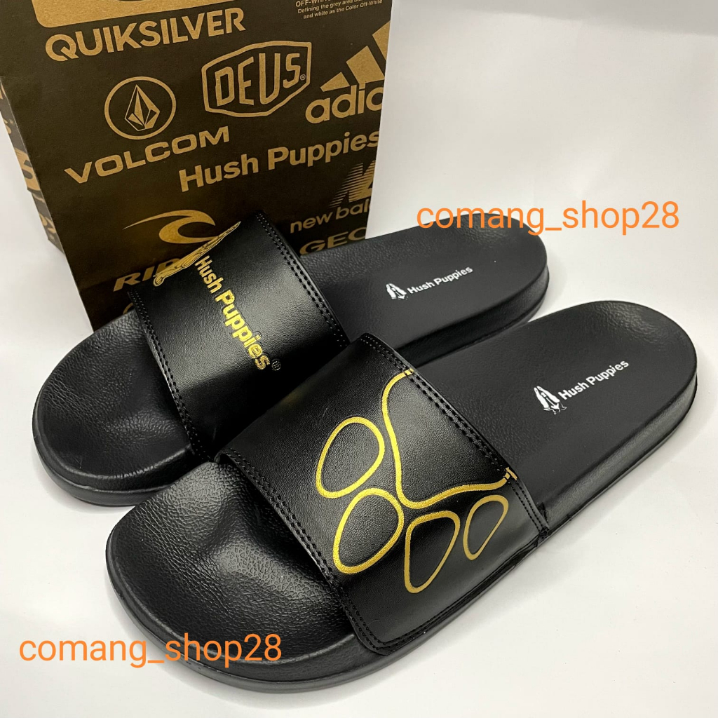 SANDAL SLOP HUSH PUPPIES SENDAL SLOP SLIDE PRIA WANITA KEKINIAN