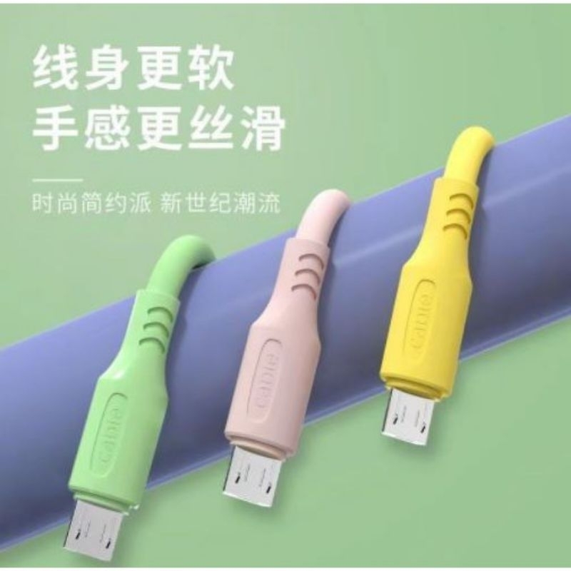 Kabel Data Macaron Micro USB / Type C