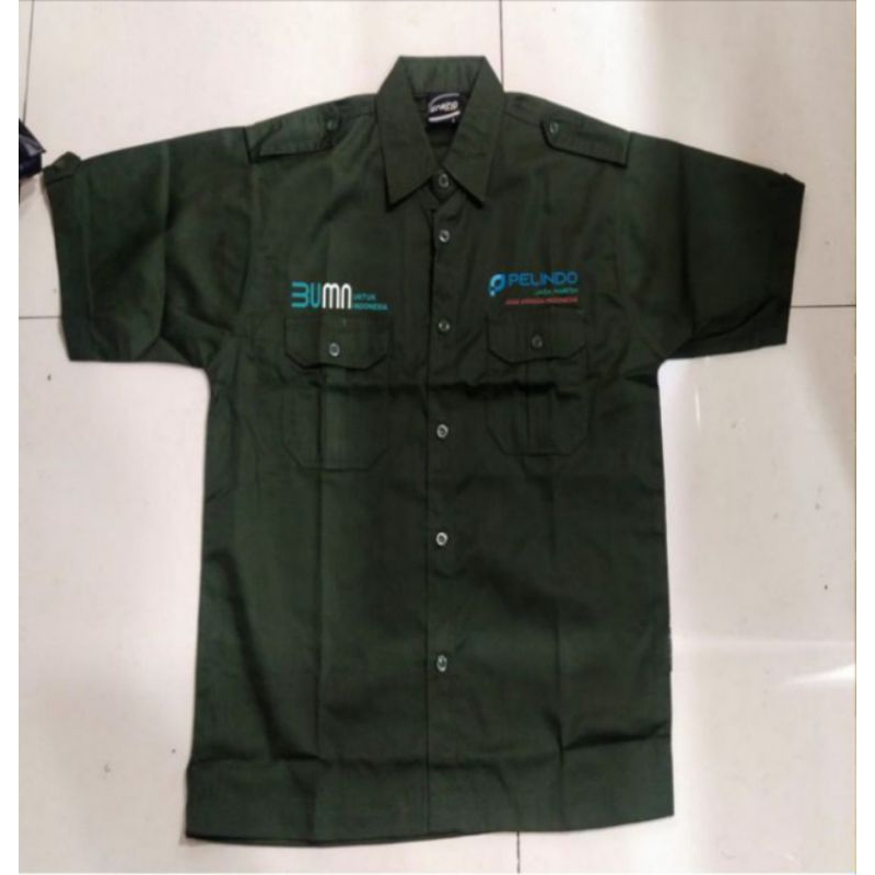 KEMEJA BUMN PT PELINDO || SERAGAM BUMN PELINDO || BAJU BUMN PELINDO