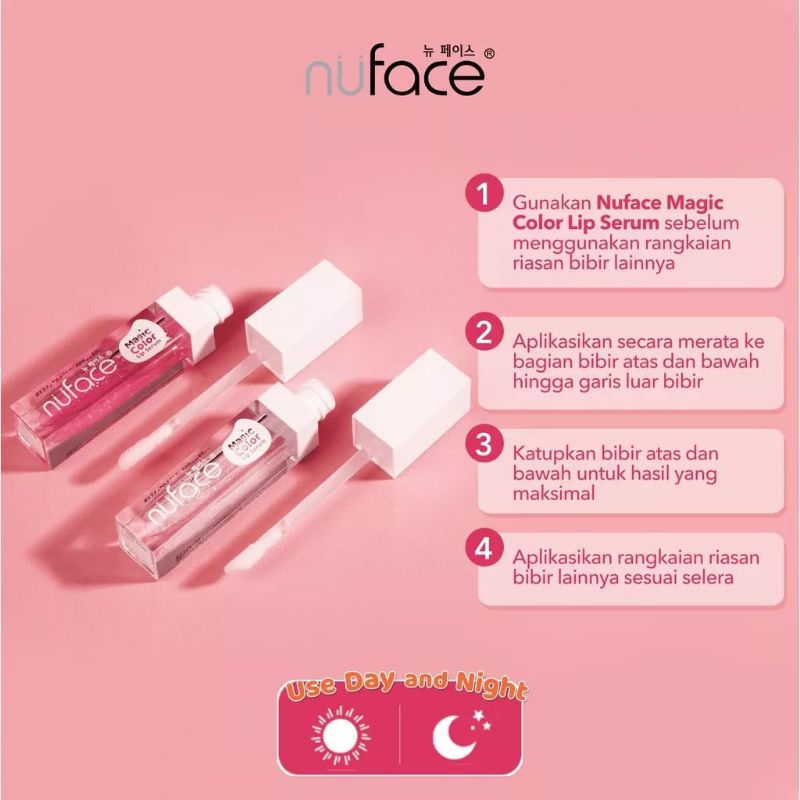 (-) NU FACE MAGIC COLOUR LIP SERUM