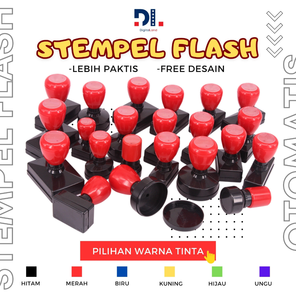 

STEMPEL FLASH OTOMATIS MURAH