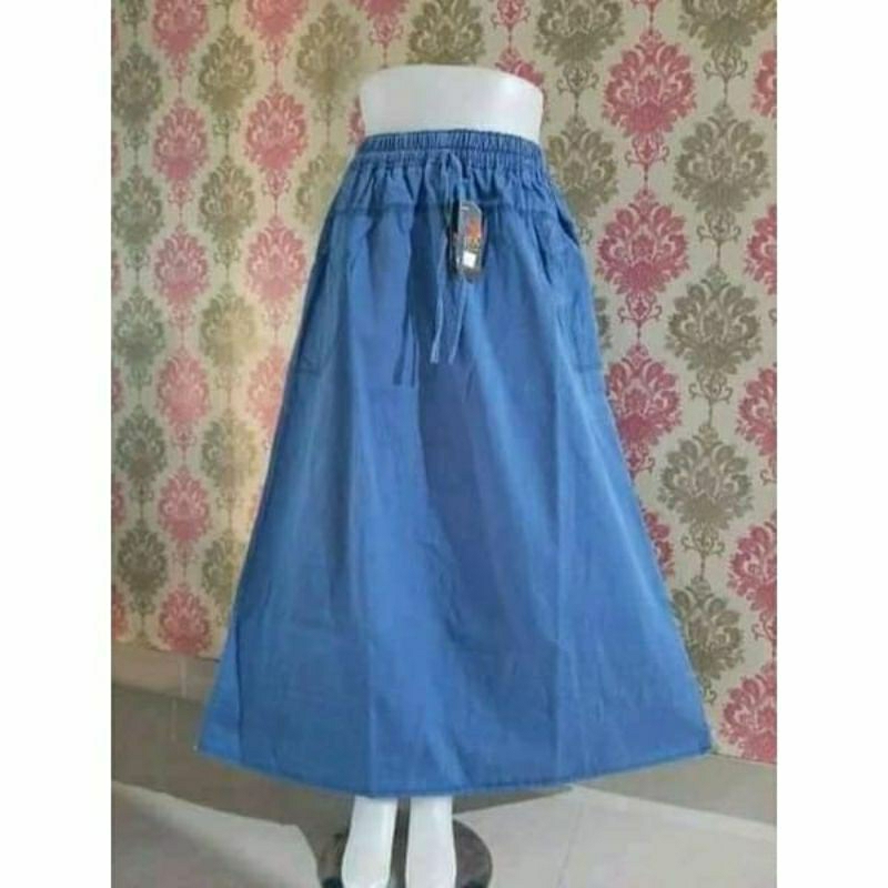 rok jeans anak perempuan // rok anak prempuan tanggung // rok jeans anak 7-17 tahun