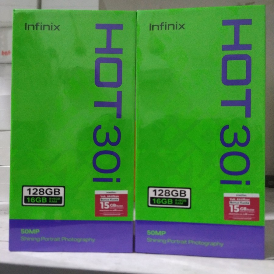 Infinix Hot 30i 8/128 GB NEW Garansi Resmi