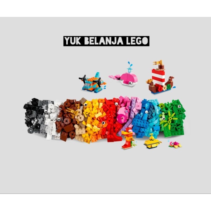 LEGO Classic 11018 Creative Ocean Fun (333 pieces)