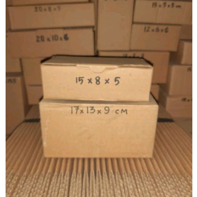 

kardus 17x13x9 cm polos