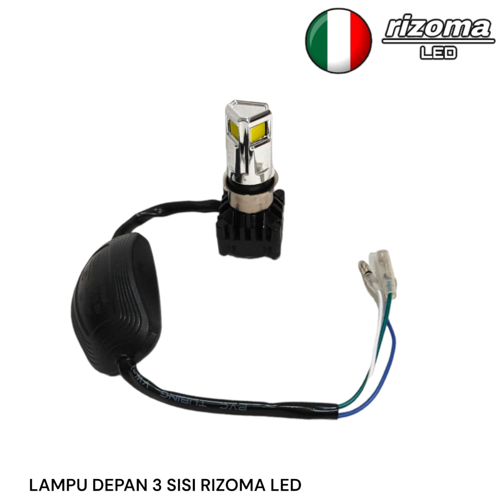 # lampu led rizoma original lampu led putih terang rizoma 6sisi 3sisi led super terang putih