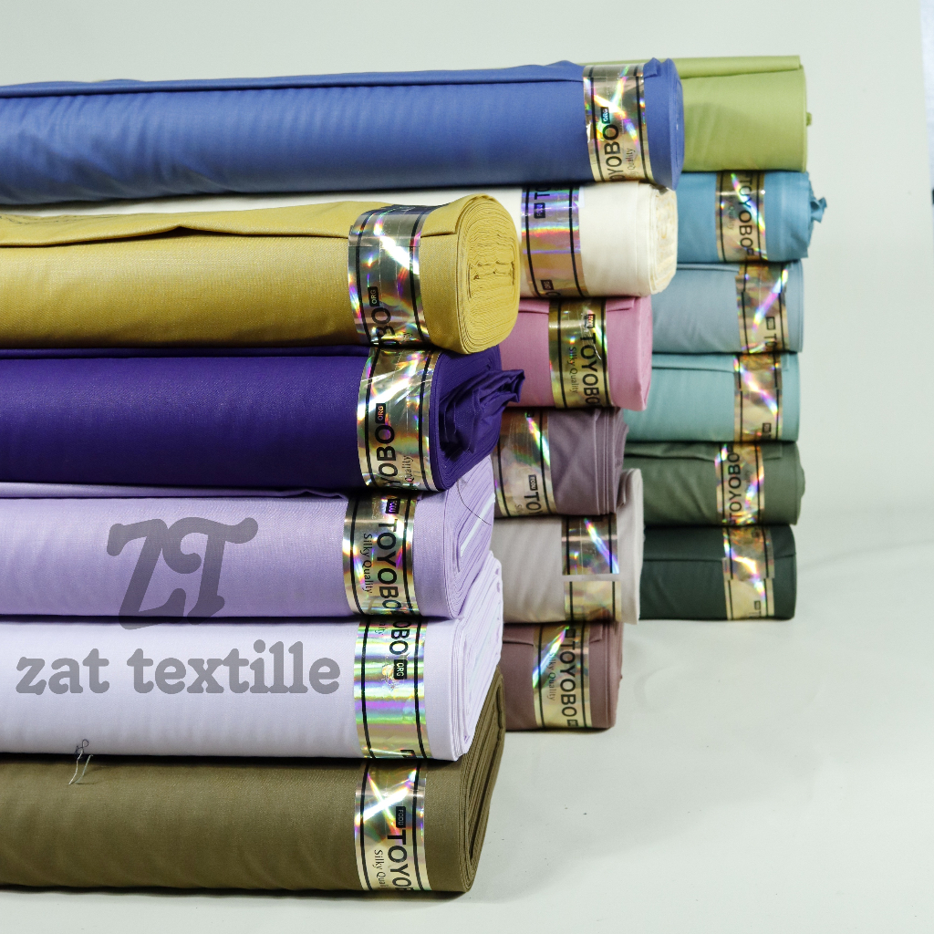 kain toyobo premium fodu kain meteran 1/2 meter