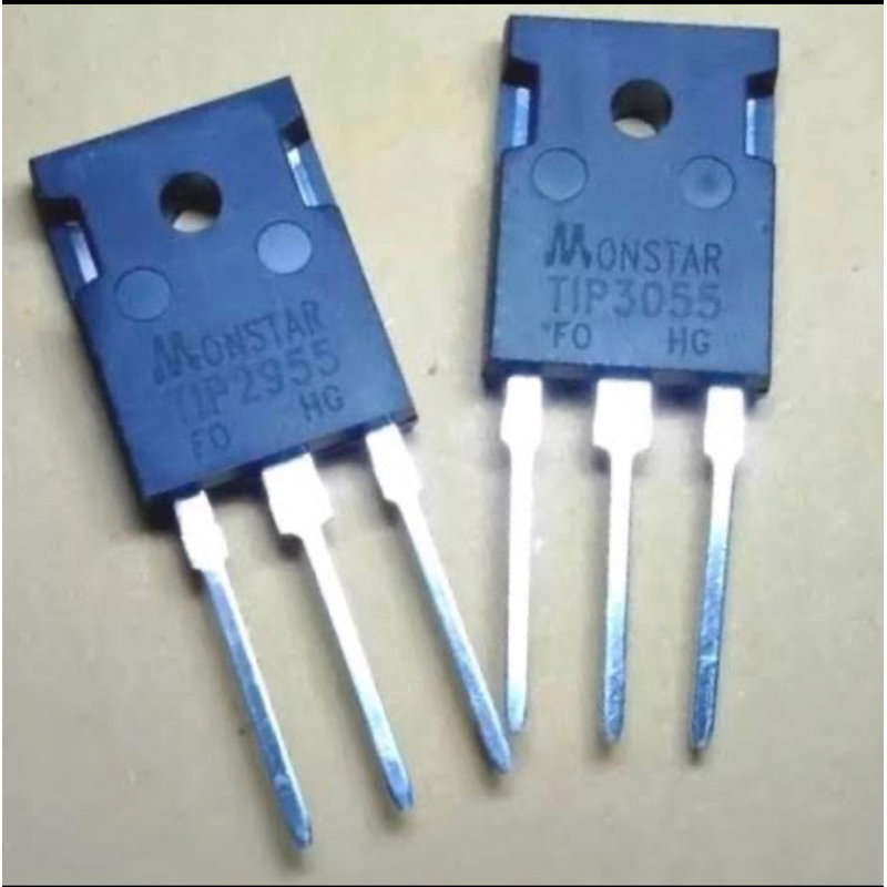 TRANSISTOR MOSPEC TIP 3055 2955 (Set)