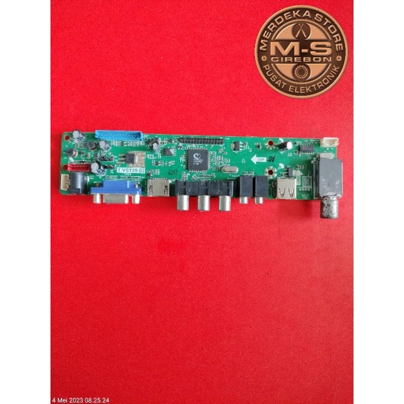 MB MOBO MAINBOARD MODULE MESIN TV LED CHINA UNIVERSAL KODE T.VST29.03 VRISTA