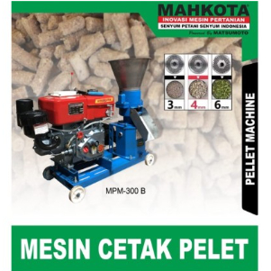Mesin Cetak Pelet Pembuat Pakan Mahkota MPM 300 B