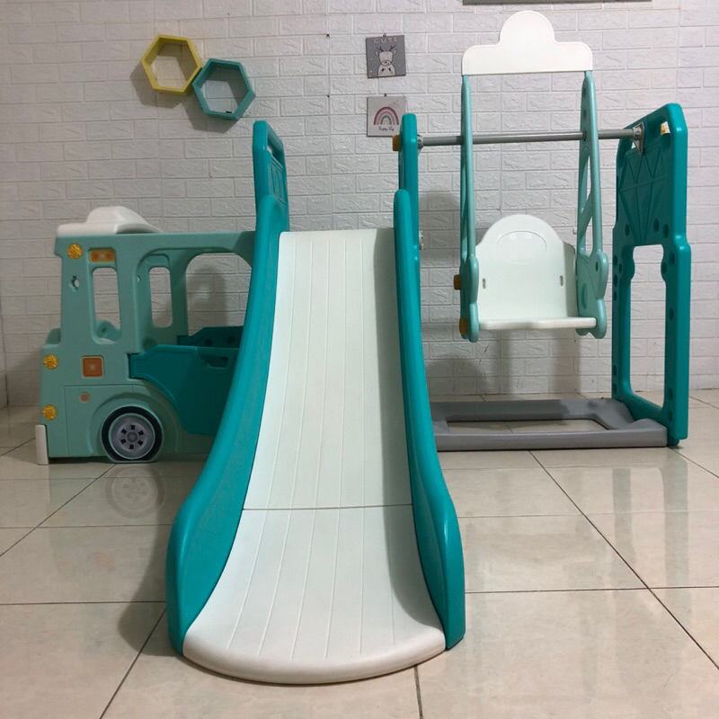 perosotan bus Tayo slide anak preloved