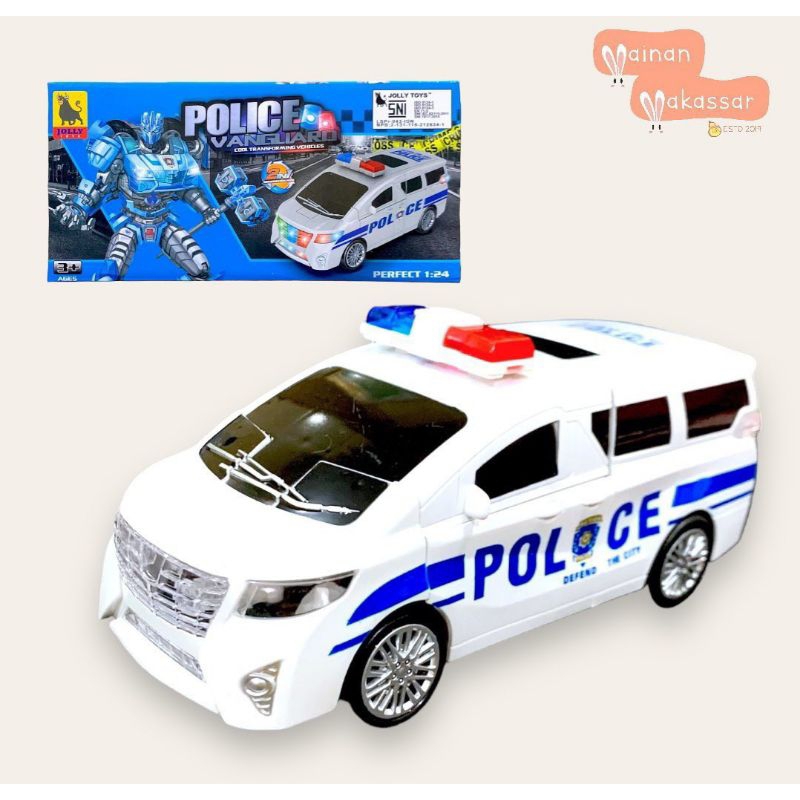 Mobil Jadi Robot Polisi ~ No.9910