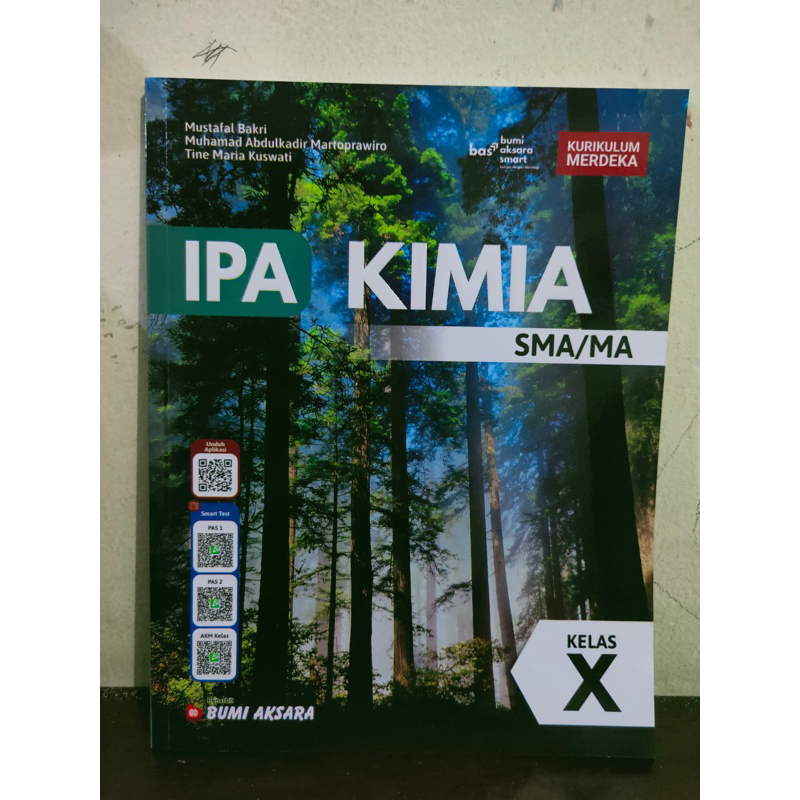 IPA Kimia kelas X SMA Kumer bumi aksara