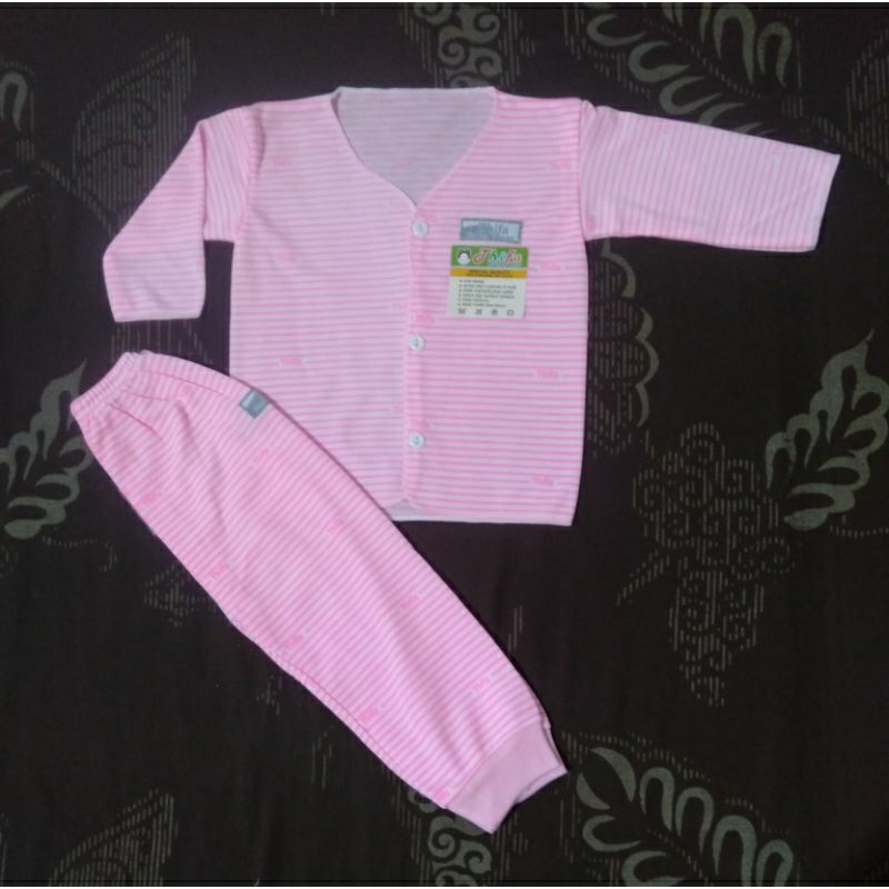 (COD) STELAN BAJU BAYI USIA 0-3 BULAN (PILIH WARNA)