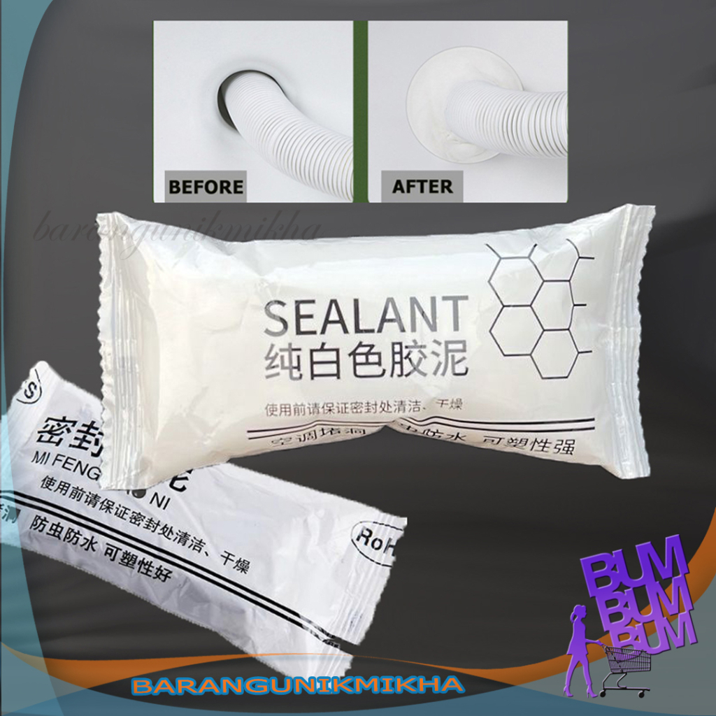 Dempul Tembok SEALANT LEM Elastis Tambal Dinding Lubang Selang Ac Pipa Serbaguna