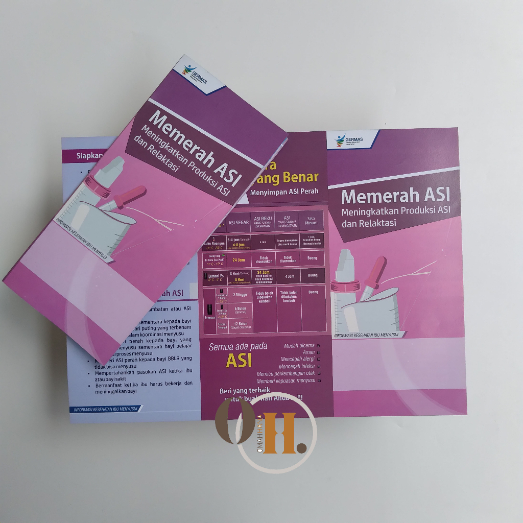 

Leaflet Cara Memerah ASI - Cara Menyimpan ASI - Brosur ASI Eksklusif - ASI - Air Susu Ibu