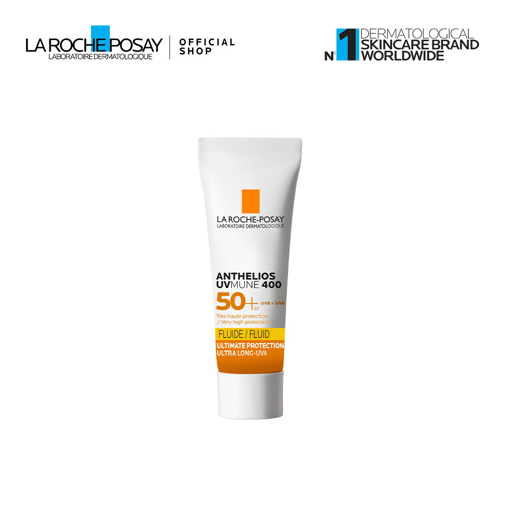 [GIMMICK] La Roche Posay Anthelios UVMune 400 Invisible Fluid SPF50+ PA++++ 3ml - Sunscreen Kulit No