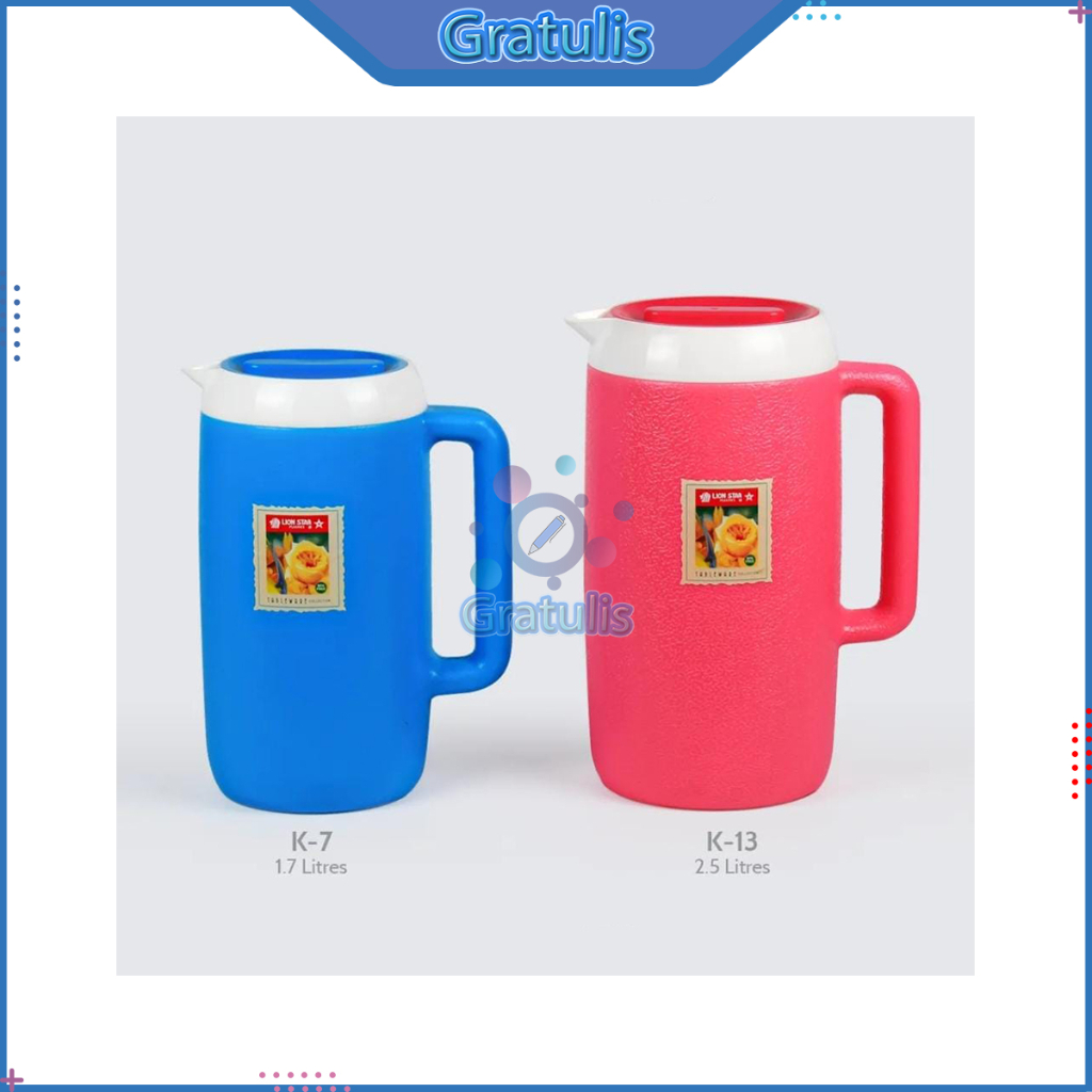 TEKO AIR MINUM LION STAR [2.5 LITER] / WATER JUG LION STAR / BOTOL MINUM TERMOS / TEMPAT MINUM / TER