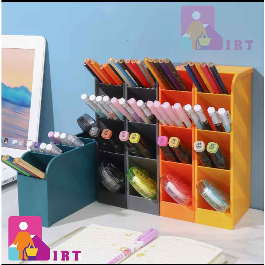 

KOTAK ALAT TULIS 4 SEKAT / RAK TEMPAT ALAT TULIS PENA DAN PENSIL / KOTAK ORGANIZER SERBAGUNA / TEMPAT