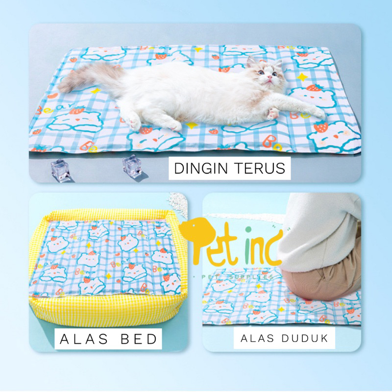 Ice gel cooling pet mat S M L XL